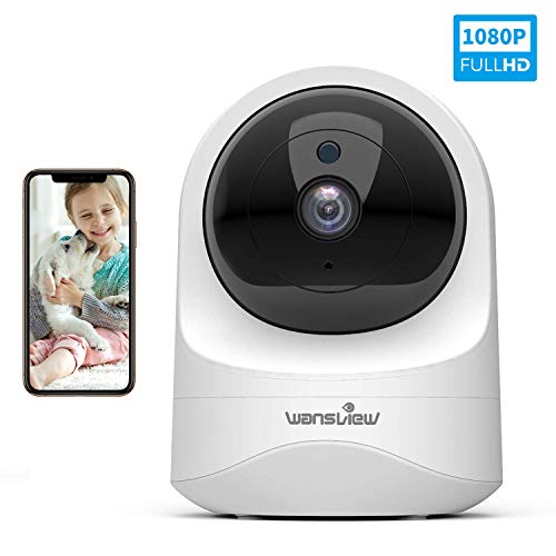 Wansview Cámara IP WiFi, 1080P Cámara Vigilancia WiFi con Visión Noturna, Detección de Movimiento, Audio Bidireccional, Compatible con Alexa, Cámara de Seguridad para Bebé y Mascotas, Q6 Blanco Wansview Cámara IP WiFi, 1080P Cámara Vigilancia WiFi con Visión Noturna, Detección de Movimiento, Audio Bidireccional, Compatible con Alexa, Cámara de Seguridad para Bebé y Mascotas, Q6 Blanco