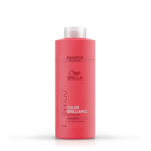 Wella Invigo Color Brilliance Shampoo Fijn en Normaal Haar 1000ml Wella Invigo Color Brilliance Shampoo Fijn en Normaal Haar 1000ml