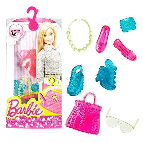 Zapatos, Bolsos, Joyas | Barbie | Mattel DHC54 | Accesorios Set para Muñeca