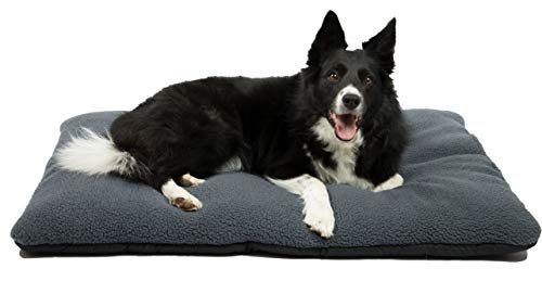 ZOLLNER Cama para Perros, colchoneta para Mascotas, Aprox.67x95 cm Lavable, Gris ZOLLNER Cama para Perros, colchoneta para Mascotas, Aprox.67x95 cm Lavable, Gris