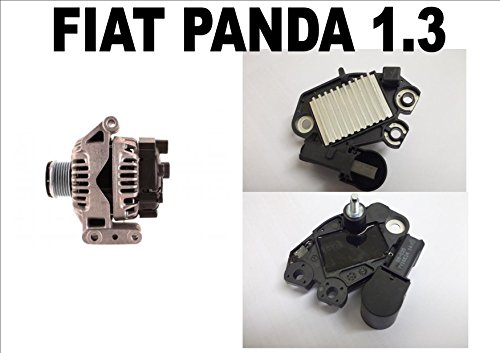 Alternador Regulador para Fiat Panda 1.3 2003 2004 2005 2006 2007 2008 2009-2016