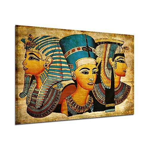 Arte de la Pared de la Lona, ​​Antiguo Egipcio Mural Completo de la Pintura al óleo 40 * 60Cm Egipto Pintura de la Pared Oil-Picture Completo de la Figura Pharaoh Home Decor