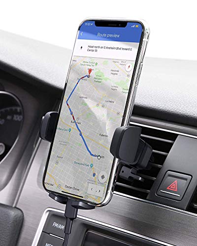 AUKEY Soporte Móvil Coche Rejillas del Aire 360 Grados Rotación Soporte Teléfono Coche Ventilación para iPhone XS / XS Max, Google Pixel 3 XL, Samsung, GPS y otros Smartphone AUKEY Soporte Móvil Coche Rejillas del Aire 360 Grados Rotación Soporte Teléfono Coche Ventilación para iPhone XS / XS Max, Google Pixel 3 XL, Samsung, GPS y otros Smartphone