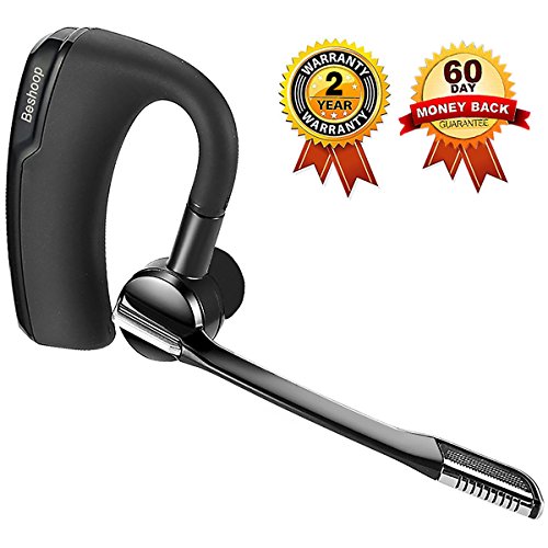 Auricular Bluetooth V5.0, Ultra Peso Ligero (12g) Manos Libres Bluetooth Auriculares Cancelación del Ruido Auricular Inalámbrico para Móvil iPhone iPad Samsung Huawei LG Sony HTC XIAOMI