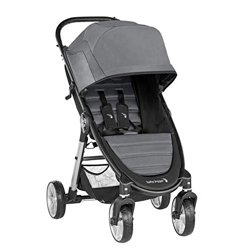 Baby Jogger City Mini 2 de 4 Ruedas Slate. Silla de paseo desde nacimiento hasta 22kg. Color gris