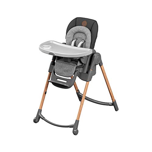 Bébé Confort Minla, Trona evolutiva con 6 formas diferentes de sentarse, apta desde el nacimiento, 0 meses - 6 años, Essential Graphite (gris) Bébé Confort Minla, Trona evolutiva con 6 formas diferentes de sentarse, apta desde el nacimiento, 0 meses - 6 años, Essential Graphite (gris)