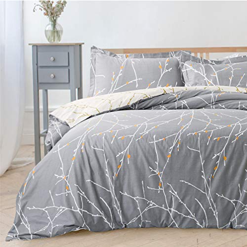 Bedsure Funda Nordica Cama 150/135 Microfibra - Funda Edredon para Cama 150x200 con 2 Fundas de Almohada 40x75cm, 3 Piezas, Muy Suave Bedsure Funda Nordica Cama 150/135 Microfibra - Funda Edredon para Cama 150x200 con 2 Fundas de Almohada 40x75cm, 3 Piezas, Muy Suave