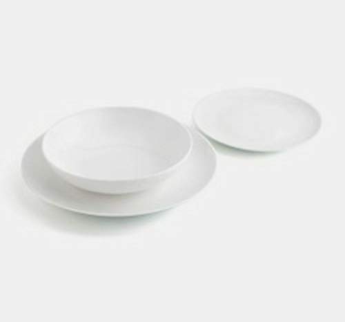 Bidasoa Marfil-Vajilla Porcelana 19 Piezas Color Blanco Bidasoa Marfil-Vajilla Porcelana 19 Piezas Color Blanco