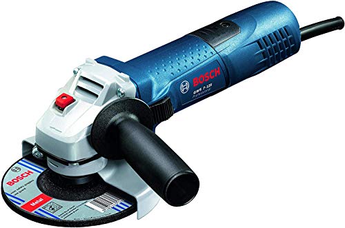 Bosch Professional GWS 7-125 - Amoladora angular (720W, 11000 rpm, Ø Disco 125 mm, en caja)