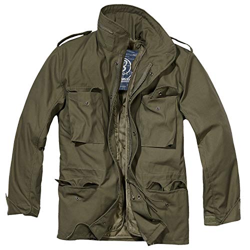 Brandit M65 Chaqueta, Hombre, Oliva XL