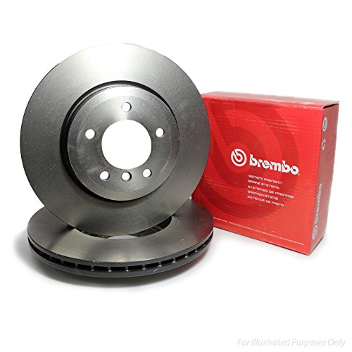 Brembo 09876010 Disco de Freno, Set de 2