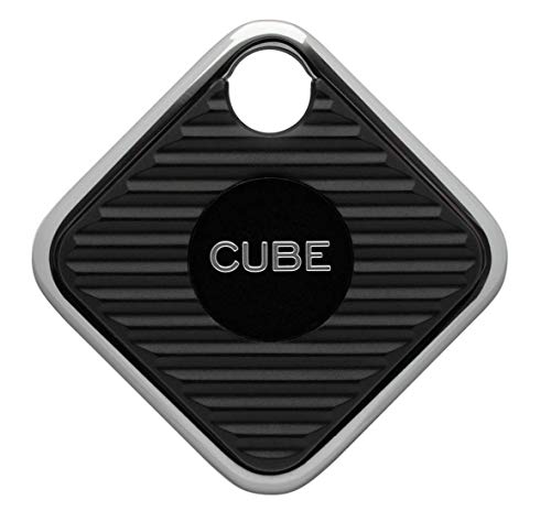 Buscador de llaves Cube Pro Rastreador inteligente Bluetooth Rastreador de, niños, gatos, equipaje, billetera, con aplicación para teléfono, batería reemplazable Dispositivo de rastreo impermeable