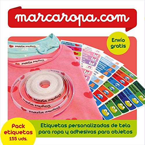 CAJA REGALO de etiquetas personalizadas. INCLUYE código para personalizar y recibir las etiquetas. Etiquetas termoadhesivas y adhesivas para marcar ropa y objetos. CAJA REGALO de etiquetas personalizadas. INCLUYE código para personalizar y recibir las etiquetas. Etiquetas termoadhesivas y adhesivas para marcar ropa y objetos.