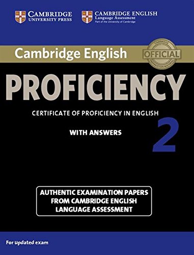 Cambridge English Proficiency 2 Student's Book with Answers (CPE Practice Tests)(Audio CDs, Student's Book with and without answers  not included)