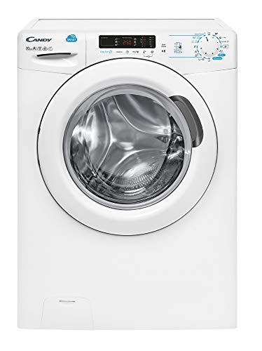 Candy CSS 14102D3-S - Lavadora carga frontal 10Kgs, 16 programas, 1400rpm, función vapor, NFC, 60dba, display digital, clase A+++, color blanco Candy CSS 14102D3-S - Lavadora carga frontal 10Kgs, 16 programas, 1400rpm, función vapor, NFC, 60dba, display digital, clase A+++, color blanco