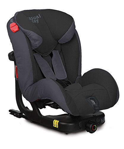Casualplay Beat Fix - Silla de auto, color negro Casualplay Beat Fix - Silla de auto, color negro