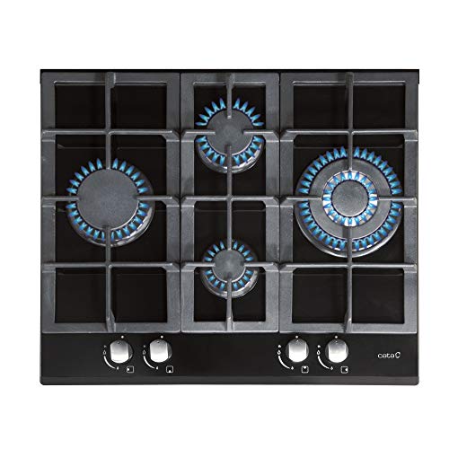 Cata LCI 631 A BK - Placa (Built-in, Gas, Negro, Giratorio, Parte Superior Delantera, 58,400 cm) Cata LCI 631 A BK - Placa (Built-in, Gas, Negro, Giratorio, Parte Superior Delantera, 58,400 cm)