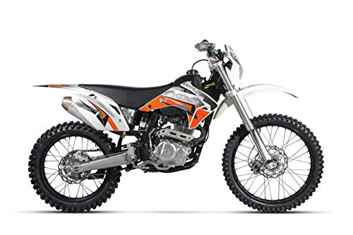 'cenkoo K2 250 cc refrigeración por aire 21/18 Enduro Motocross Dirt Bike Color Blanco