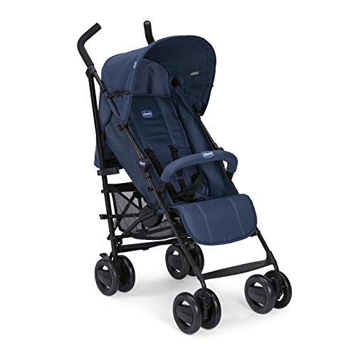 Chicco London - Silla de paseo ligera, solo 7.2 kg, compacta y manejable, color azul (Blue Passion)