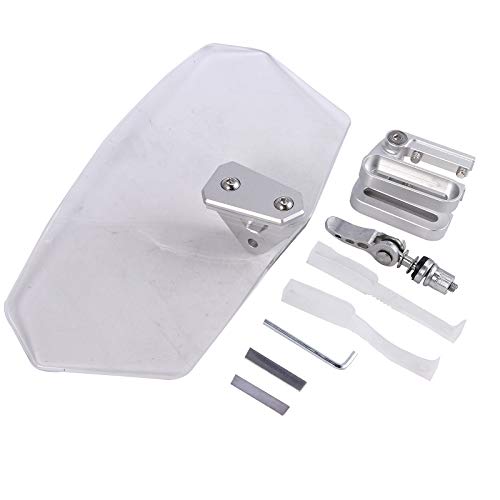 Clip Ajustable en la Extensión del Parabrisas Alerón Deflector de Viento para la Motocicleta Clip Ajustable en la Extensión del Parabrisas Alerón Deflector de Viento para la Motocicleta