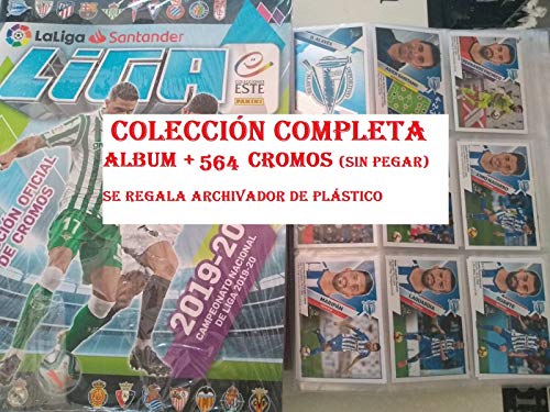 Colección Completa Album + 564 cromos Liga Este 2019 2020 Panini