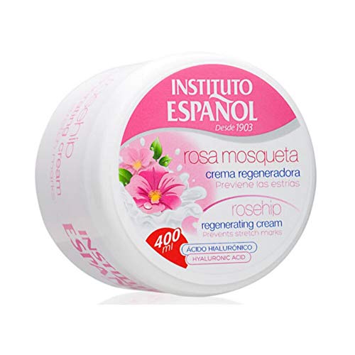 Crema Regeneradora Rosa Mosqueta - Instituto Español Tarro 400 ML Crema Regeneradora Rosa Mosqueta - Instituto Español Tarro 400 ML