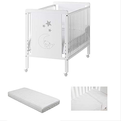 Cuna colecho de bebe Indi + Kit colecho + Colchón HR + 4 ruedas + REGALO Cool-Dreams Cuna colecho de bebe Indi + Kit colecho + Colchón HR + 4 ruedas + REGALO Cool-Dreams
