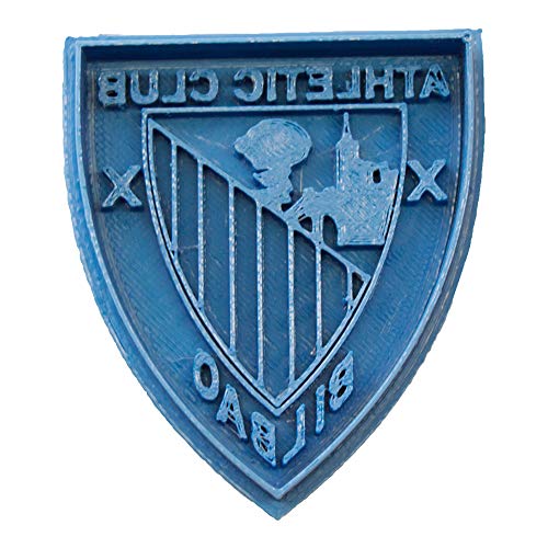 Cuticuter Fútbol Atletic De Bilbao Cortador de Galletas, Azul, 8x7x1.5 cm