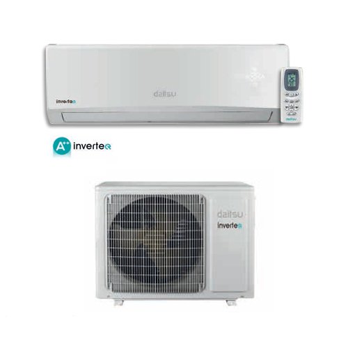 Daitsu - Climatizador, aire acondicionado con inverter Daitsu 12000 BTU, modelo ASD12UI-DN, de Fujitsu, clase energética A++