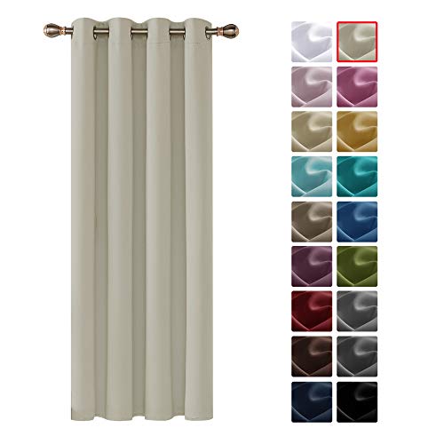 Deconovo Cortinas de Salón y Dormitorio Moderno Opacas Termicas Aislantes 1 Pieza 140 x 260 cm Beige Claro Deconovo Cortinas de Salón y Dormitorio Moderno Opacas Termicas Aislantes 1 Pieza 140 x 260 cm Beige Claro