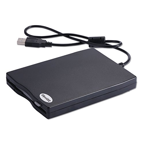 Discos USB para Disquete, Disco Externo USB de 3,5" portátil de 1,44 MB FDD para PC Windows 10/7/8 Windows XP/Vista/Mac (Negro)