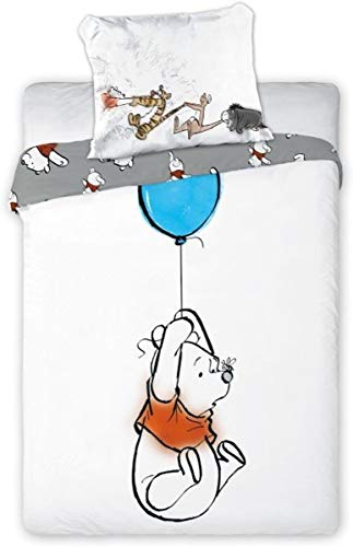 Disney Winnie The Pooh - Juego de cama para bebé (100 x 135 cm)