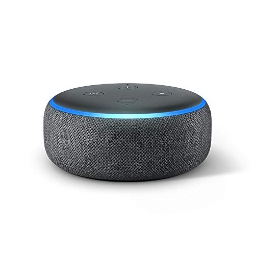 Echo Dot (3.ª generación) - Altavoz inteligente con Alexa, tela de color antracita Echo Dot (3.ª generación) - Altavoz inteligente con Alexa, tela de color antracita