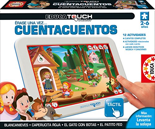 Educa- EducaTouch Junior Érase Una Vez.Cuentacuentos, con música y Canciones peliculas y TV Juego educativo para niños, a partir de 24 meses (15746) Educa- EducaTouch Junior Érase Una Vez.Cuentacuentos, con música y Canciones peliculas y TV Juego educativo para niños, a partir de 24 meses (15746)
