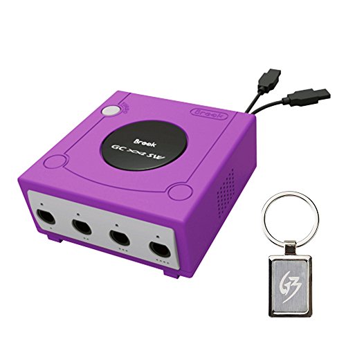 Gam3Gear Brook GameCube GC para SW Adaptador para Nintendo Switch Super SW Controller con Gam3Gear Keychain Gam3Gear Brook GameCube GC para SW Adaptador para Nintendo Switch Super SW Controller con Gam3Gear Keychain