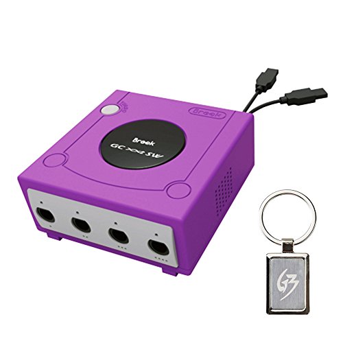 Gam3Gear Brook GameCube GC para SW Adaptador para Nintendo Switch Super SW Controller con Gam3Gear Keychain