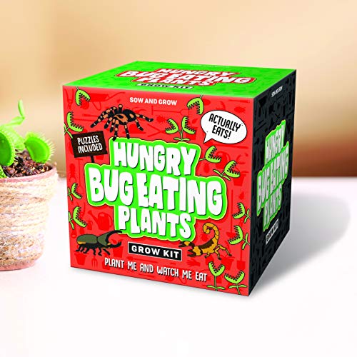 Gift Republic - Sow And Grow, Kit para el cultivo de plantas carnívoras