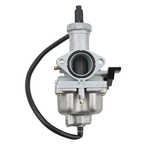 GOOFIT Carburador 27 PZ27 Moto con Manual Choke para 4 Tiempos 100cc 125cc 150cc 175cc 200cc CB125 XL125S TRX250 TRX 250EX ATV Quad Pit Bike Motor Ciclomotor y Scooter Plata GOOFIT Carburador 27 PZ27 Moto con Manual Choke para 4 Tiempos 100cc 125cc 150cc 175cc 200cc CB125 XL125S TRX250 TRX 250EX ATV Quad Pit Bike Motor Ciclomotor y Scooter Plata