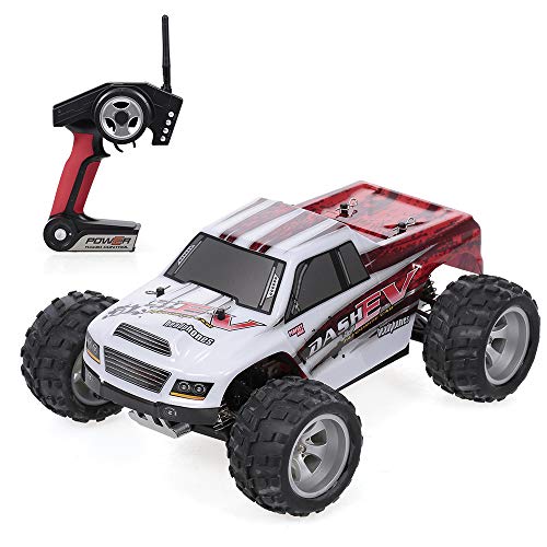 Goolsky WLtoys Coche A979-B 2.4G 1/18 Escala 4WD 70KM / h Alta velocidad RTR Monster Truck RC Car