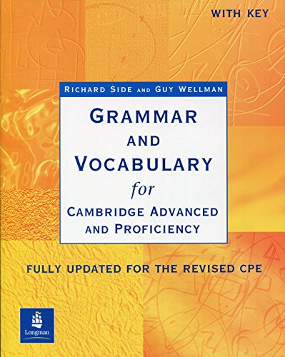 Grammar & Vocabulary CAE & CPE Workbook With Key New Edition (Grammar and Vocabulary)