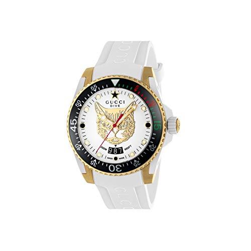 GUCCI Reloj Analógico para Hombre de Cuarzo con Correa en Caucho YA136322 GUCCI Reloj Analógico para Hombre de Cuarzo con Correa en Caucho YA136322