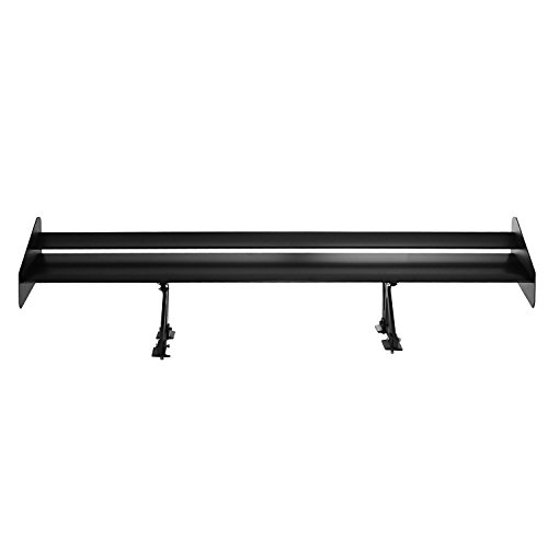 Guellin 135CM GT Alerón Trasero Negro Alerón Trasero de Aluminio con Doble Cubierta para Coche Universal con Ángulos Ajustables (135CM Doble cubierta) Guellin 135CM GT Alerón Trasero Negro Alerón Trasero de Aluminio con Doble Cubierta para Coche Universal con Ángulos Ajustables (135CM Doble cubierta)