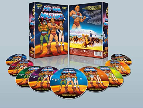 He-Man y los Masters del Universo Temporada 1 Pack 9 DVDs 1983 He-Man and the Masters of the Universe Season 1 He-Man y los Masters del Universo Temporada 1 Pack 9 DVDs 1983 He-Man and the Masters of the Universe Season 1