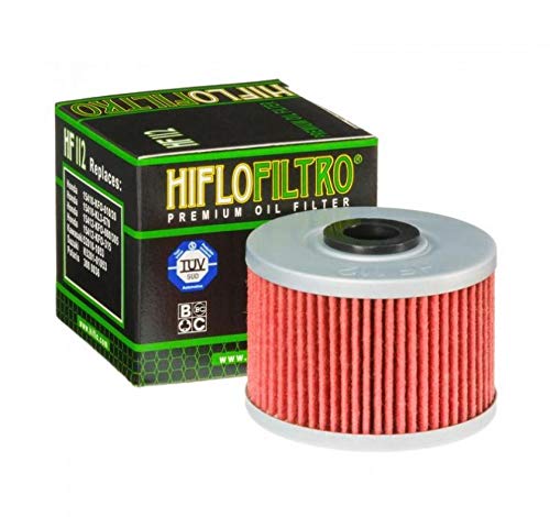 Hiflo Filtro HF112 - Filtro de aceite para quad Polaris 500 Predator de 2003 a 2007