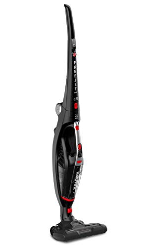 Hoover Freejet EVO FE216ALI Aspirador escoba sin cables, Autonomía 45 min, Asa plegable, Posición parking, 0.6 litros, Negro