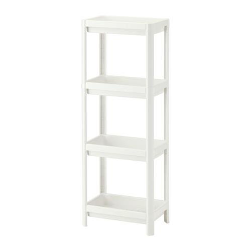 Ikea - Estantería para estantería, color blanco, Paquete de 2