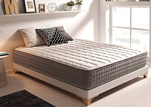 Imperial Relax | Colchón Viscografeno Imperial Deluxe | Alta Densidad | Reversible (Invierno/Verano) | Alta Transpiración | Antibacteriano | Todas Las Medidas 150x190 Imperial Relax | Colchón Viscografeno Imperial Deluxe | Alta Densidad | Reversible (Invierno/Verano) | Alta Transpiración | Antibacteriano | Todas Las Medidas 150x190