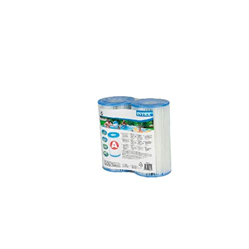 Intex 29002 - Cartucho para filtros para piscinas, 2 unidades Intex 29002 - Cartucho para filtros para piscinas, 2 unidades