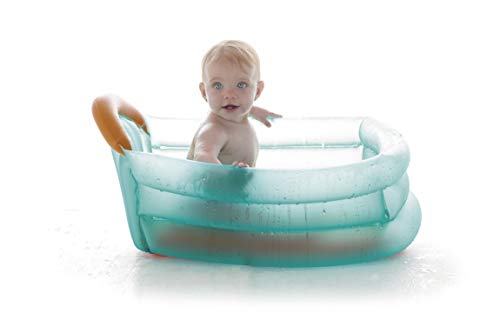 Jané 040521C01 - Bañera Hinchable 3 Posiciones, Uso desde Recién Nacido, Capacidad de 30 litros, con Separador y Reposacabezas Jané 040521C01 - Bañera Hinchable 3 Posiciones, Uso desde Recién Nacido, Capacidad de 30 litros, con Separador y Reposacabezas