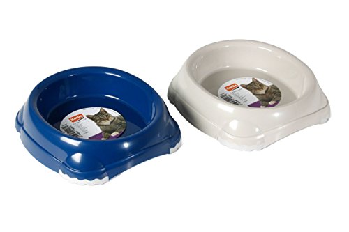 Karlie Napf Comedero Antideslizante para Animales Classic para Gato o Perro, 210 ML, 11 x 9.5 x 4 cm, Colores variados Karlie Napf Comedero Antideslizante para Animales Classic para Gato o Perro, 210 ML, 11 x 9.5 x 4 cm, Colores variados